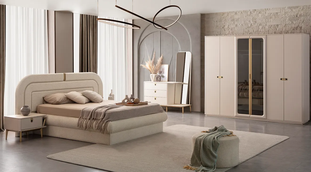 Cupra 6 Kapaklı Yatak Odası Takımı